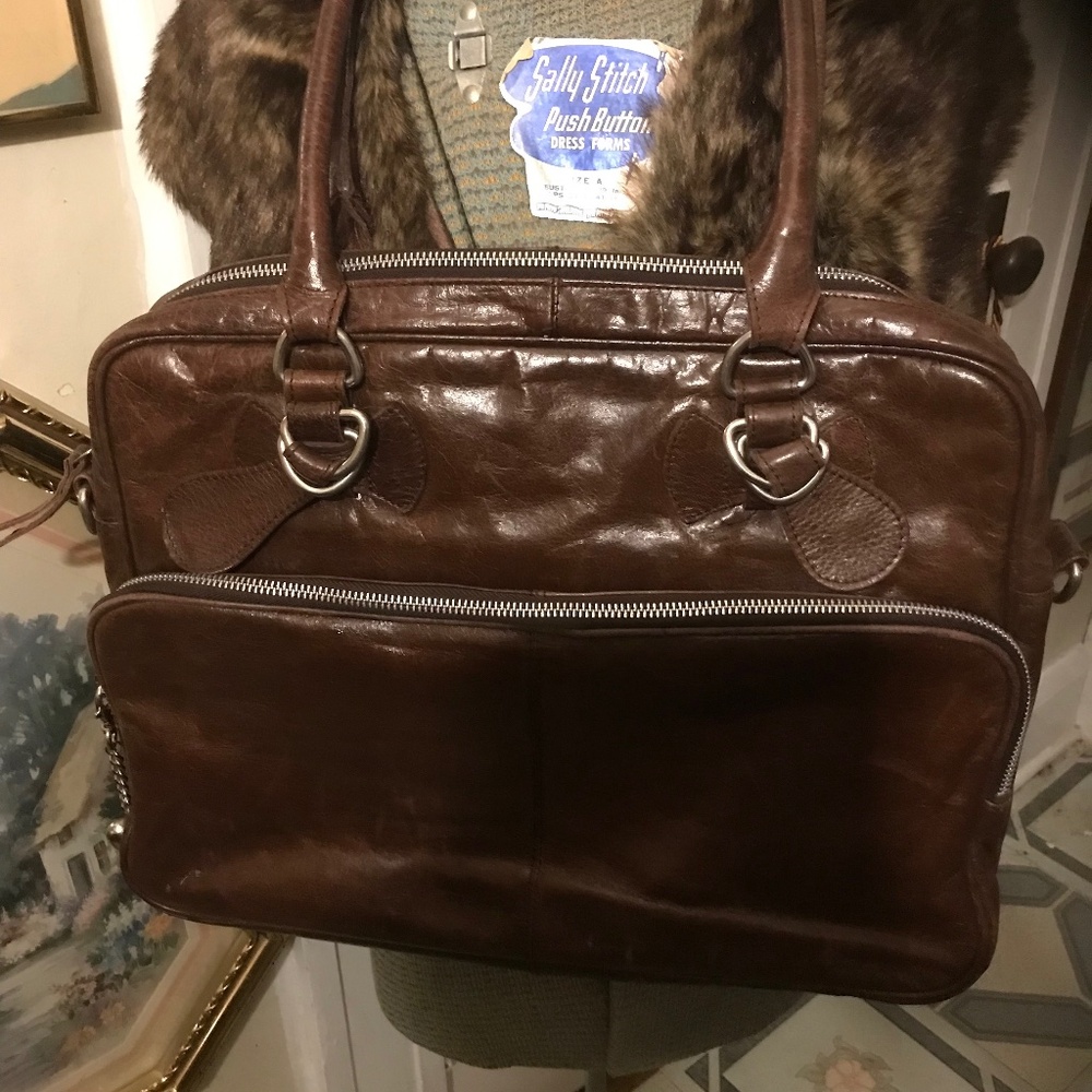 Latico Distressed leather bag